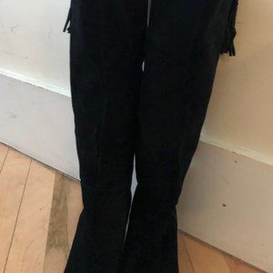 Anne Klein | Hidden Wedge Boots Wide Calf | 8.5